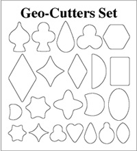 #37003 Makin's Cutter Set, Geometric