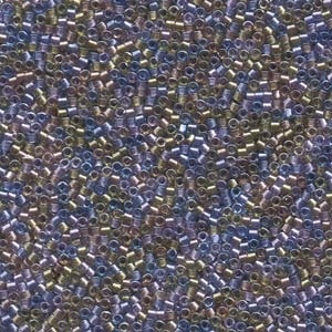 Db986 Lined Purple Bronze Mix - Miyuki Delica Seed Beads - 11/0