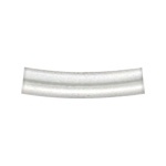Sterling Silver Curved Tube - 2Mm X 10Mm