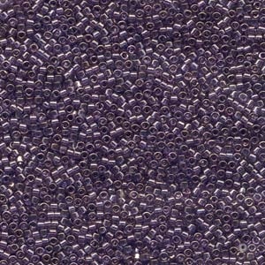 Db117 Lavender Blue Gold Luster - Miyuki Delica Seed Beads - 11/0