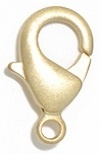 19Mm Electroplated Lobster Clasp-Antique Gold