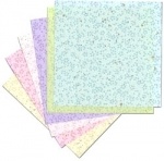 #4332 - Yasutomo Fold'ems Origami Paper - Hana Fubuki Assortment - 5 7/8"