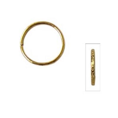 Victoria Lynn™ Mini Wedding Rings - Gold & Aluminum - 3/4"