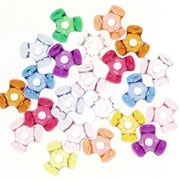8Mm Round Faceted Acrylic Beads