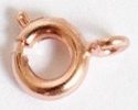 6Mm Spring Ring Clasp-6Mm-Copper
