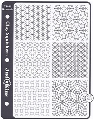 Judikins Clay Squishers Geometric
