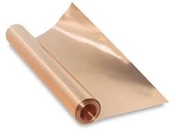 Maid - O'- Metal Tooling Foil - 40 Gauge - Copper- 12" X 3'