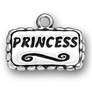 Sterling Silver Charm- Princess
