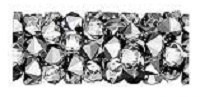 Swarovski 15Mm Fine Rock Tube- Light Chrome