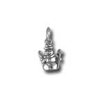 Sterling Silver Charm- Small Snowman