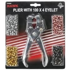 Eyelet Plier with 400 Eyelets - Ultimate Crafting Tool