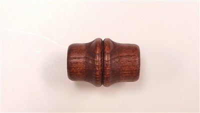 Finished Wood Beads - 34Mm X 50Mm Bamboo - Maple