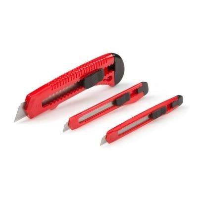 Hawk 3 Piece Snap Blade Utility Knife Set