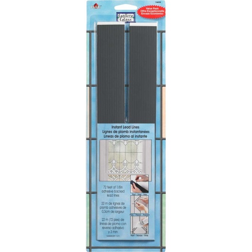 Gallery Glass Instant Redi-Lead Lines - 72 Linear Feet Value Pack