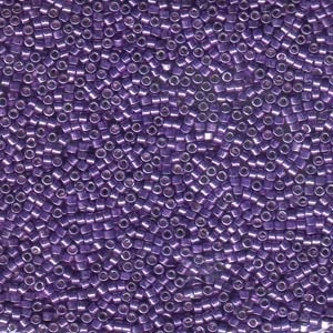 Db430 Galvanized Purple Dyed Miyuki Delica Seed Beads - 11/0