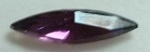 15 X 4Mm Pointed Back Navette-Amethyst Table Cut Crystal