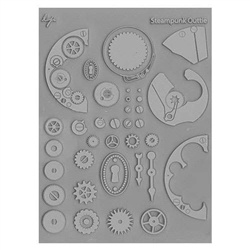 Lisa Pavelka Texture Stamp - Steampunk Outie