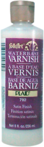 Folkart Finishes - Waterbase Varnish, 8 Oz