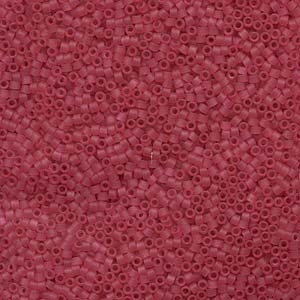 Db778 Dyed Matte Transparent Cranberry - Miyuki Delica Seed Beads - 11/0