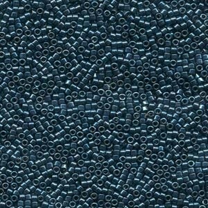 Db459 Galvanized Dark Teal Dyed Miyuki Delica Seed Beads - 11/0