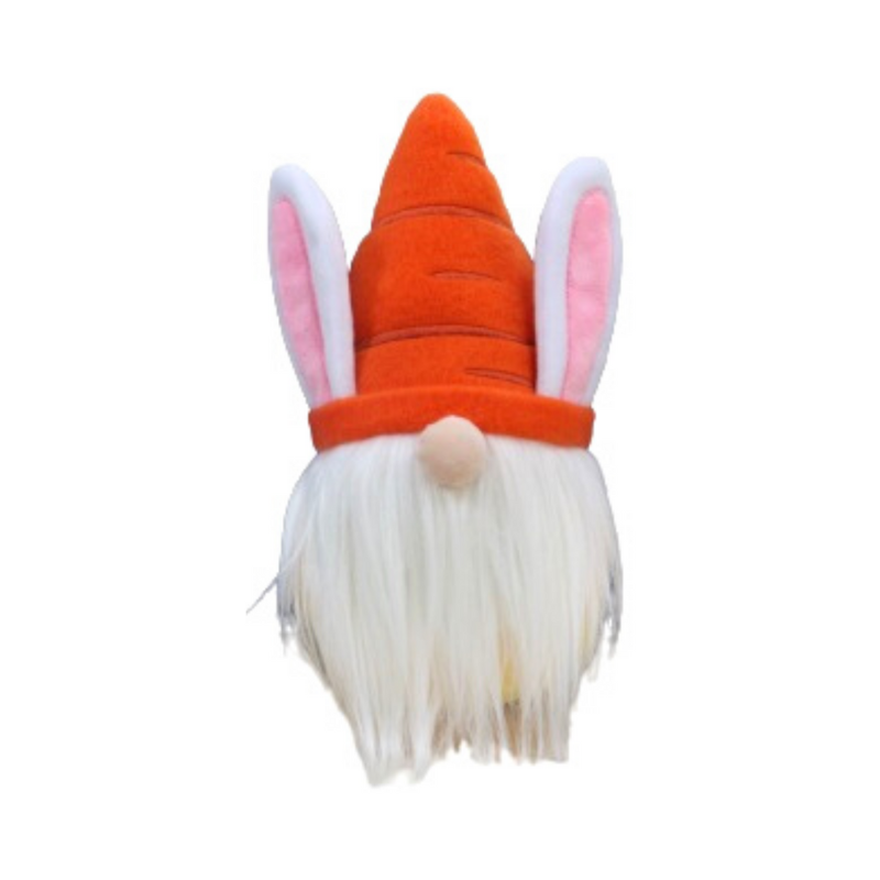 Midlee Plush Carrot Easter Dog Toy- Pack of 2