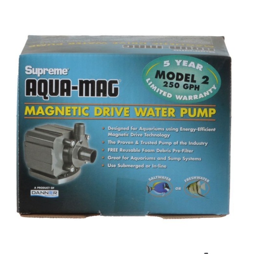 Supreme Aqua-Mag 2 Magnetic Drive Water Pump - 250 Gph