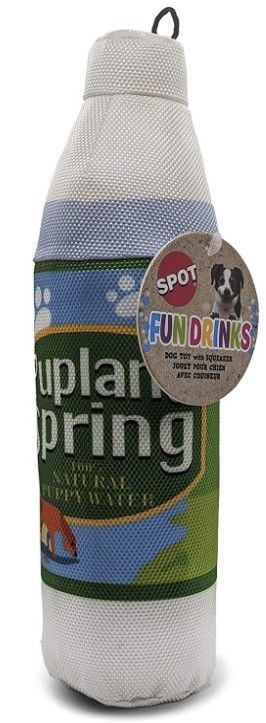 Spot Fun Drink Pupland Springs Plush Dog Toy - Ds
