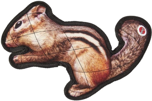 Spot Nature's Friends Quilted Chipmunk Dog Toy - Ds