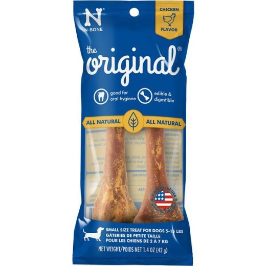 N-Bone The Original Chew Bone - Chicken Flavor (Small)