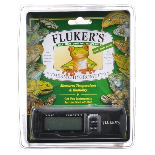 Flukers Digital Thermo-Hygrometer for Reptile Terrariums