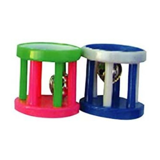 Ae Cage Company Happy Beaks Small Barrel Foot Toy for Birds