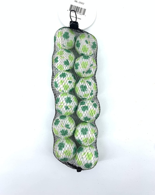Midlee Mini Shamrock Dog Tennis Balls (12-Pack)