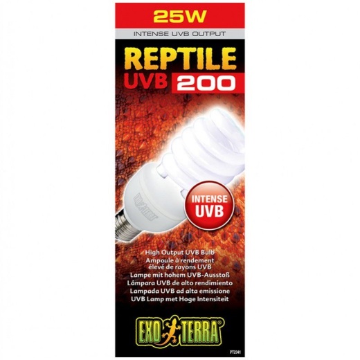 Exo-Terra Reptile UVB200 Ho Bulb - 26 Watt (US) / 25 Watt (Europe)