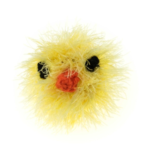 Oomaloo Ballhead Chick - Handmade Squeaky Dog Toy