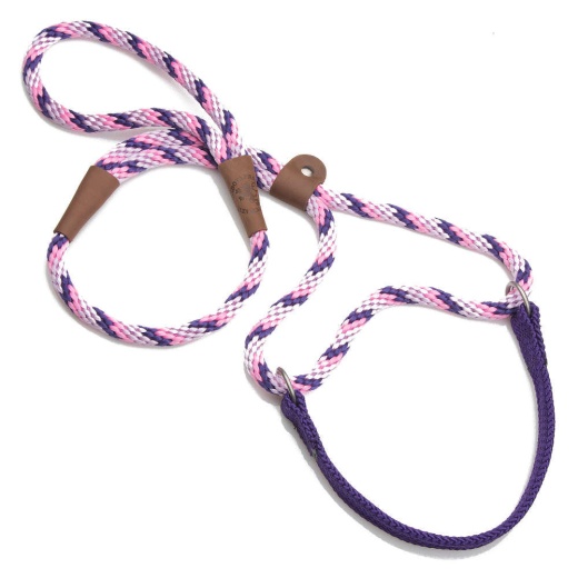 Mendota Dog Walker - Large 1/2 Inch - Black / 6 Feet