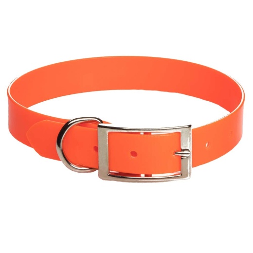 Biothane Synthetic Collar Biothane Synthetic Collar - Orange / Standard / 16 Inch