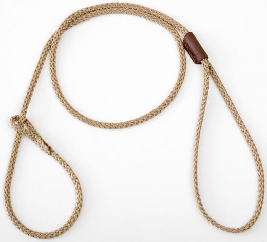 Mendota Show Loop Leash - Tan