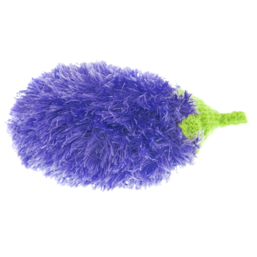 Oomaloo Handmade Squeaky Dog Toy - Eggplant