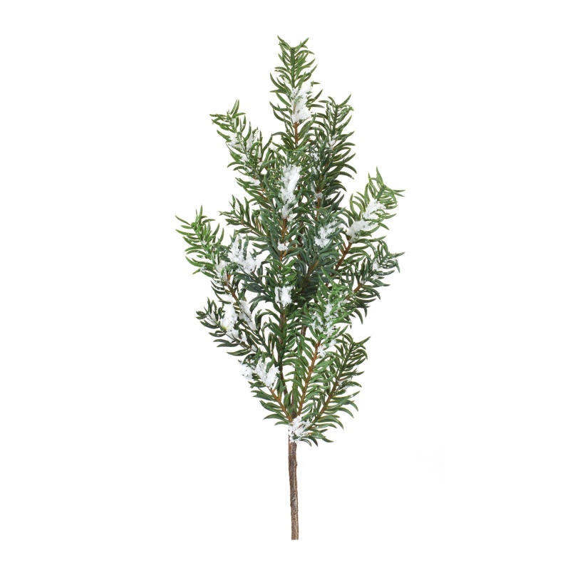 Snow Pine Spray (Set of 6) 30”H Plastic