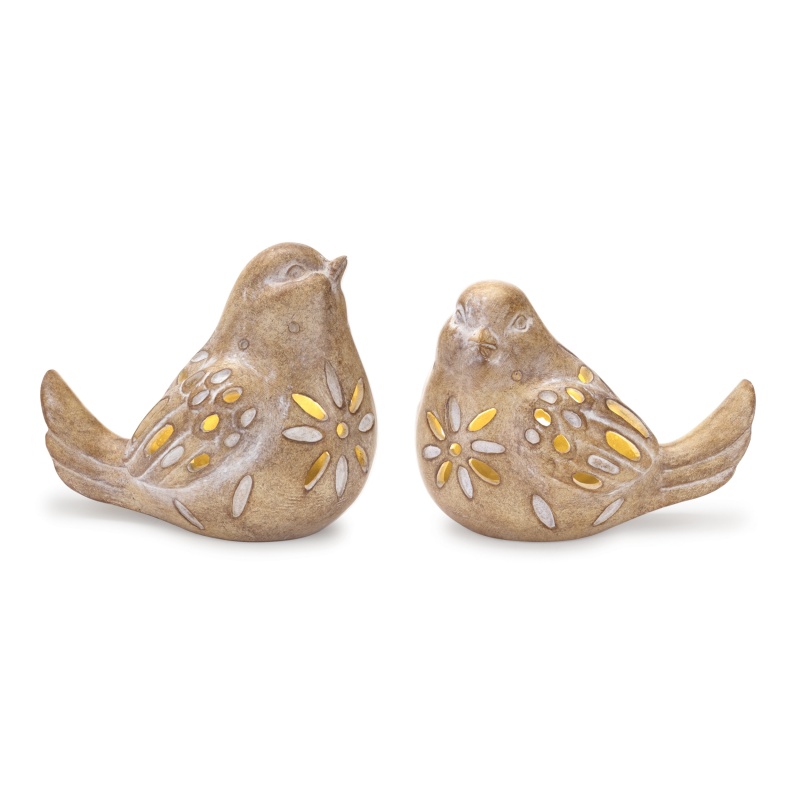 LED Bird Set of 2