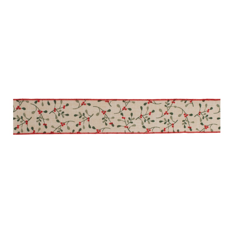2.5” X 10 Yds. Wired (Set Of 2) Polyester