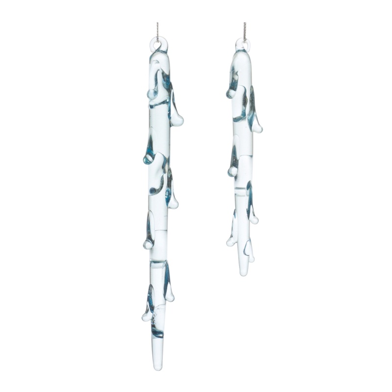 Icicle Ornament Set of 12