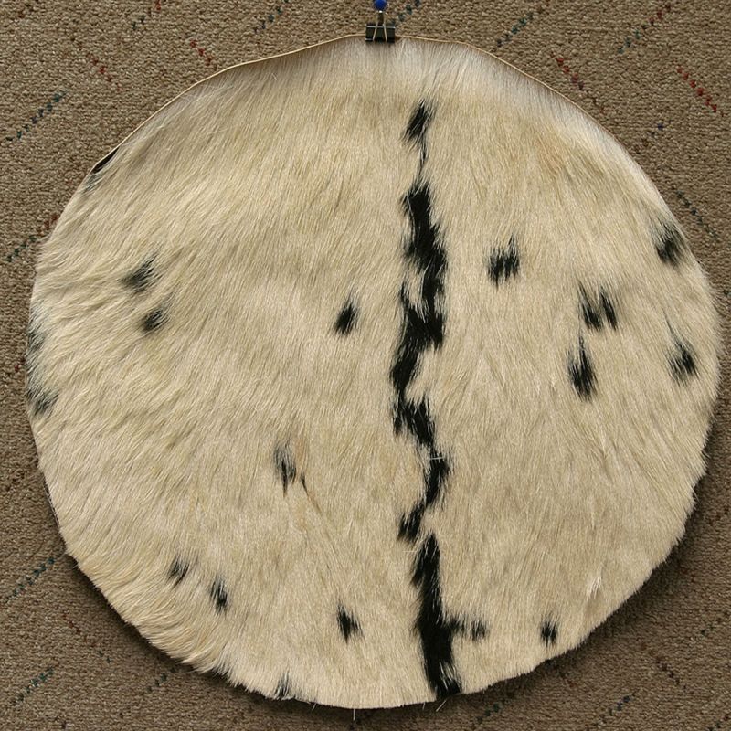 Goatskin With Hair 18-Inch - Thick