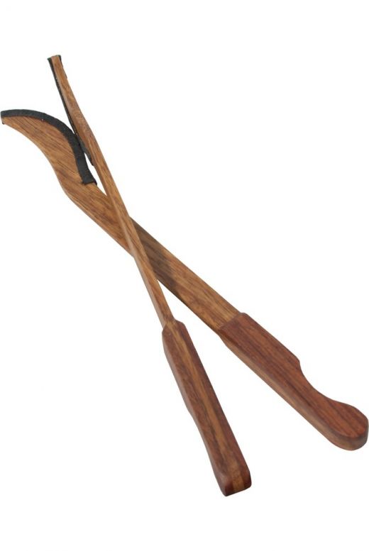 Roosebeck Dulcimer Hammers Sheesham Leather Padded - Pair
