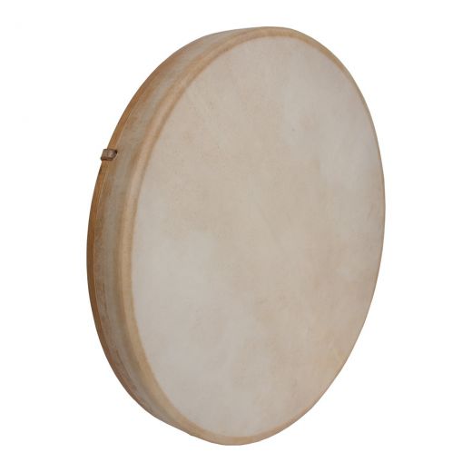 Dobani Tunable Goatskin Head Wooden Frame Drum With Beater 18-By-2-Inch