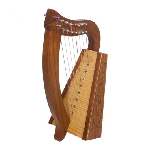 Roosebeck Lily Harp 8-String Knotwork