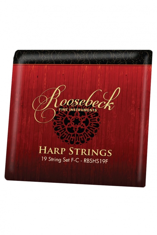 Roosebeck Harp 19-String Set F - c