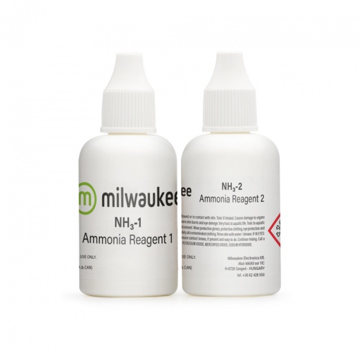 Milwaukee Reagents for Ammonia Low-Range Photometer