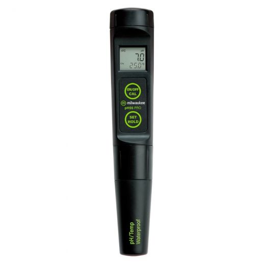 Milwaukee Pro Waterproof pH & Temperature Tester With ATC & Replaceable Probe
