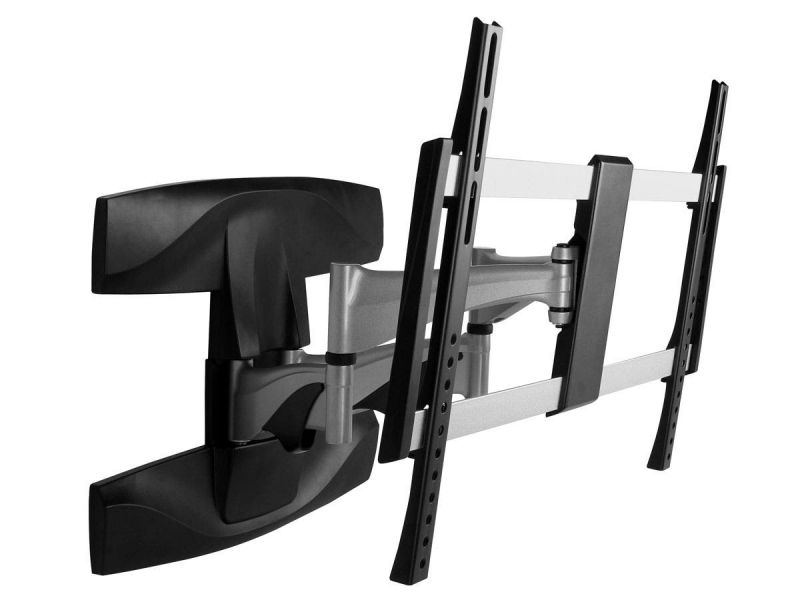 Monoprice Ez Series Full-Motion Articulating Tv Wall Mount Bracket For Led Tvs 37In To 70In, Max Weight 99 Lbs., Extension Range Of 2.1In To 17.6In, Vesa Patterns Up To 600X400, Ul Certified